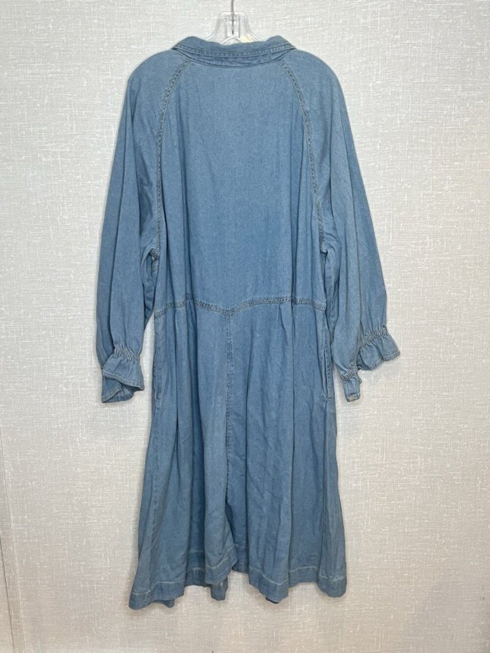 Tommy Hilfiger Light Blue Denim Shirt Dress - Picture 6 of 6